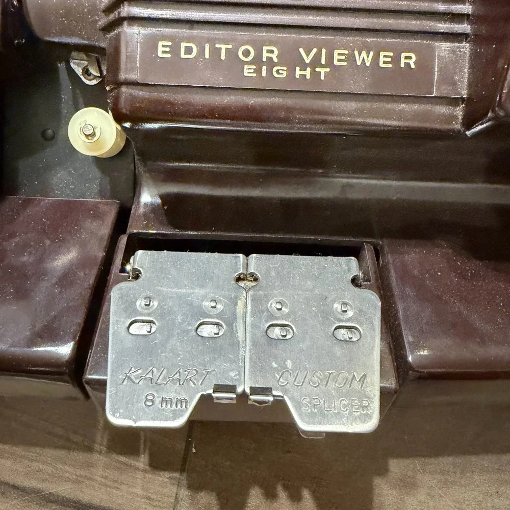 Kalart 8mm Film Movie Editor‎ Viewer Eight Original Box EV-8 DS Missing 2 Screws
